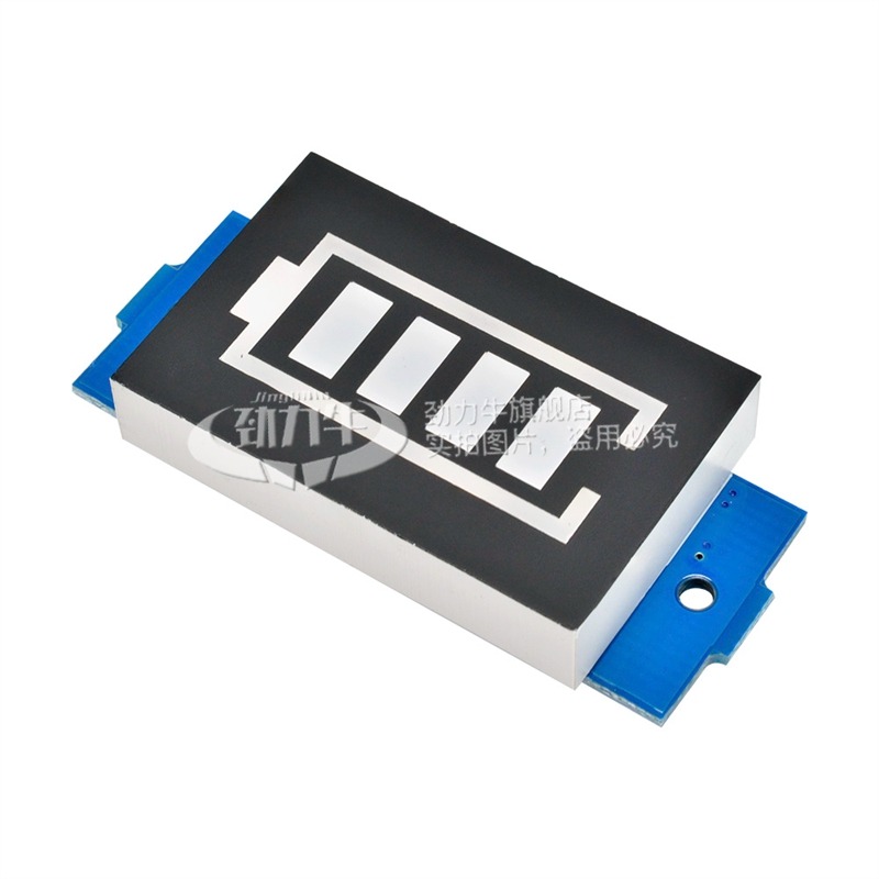 1/2/3/4/6/7串3.7V12V25V鋰電池電量顯示器18650三元電池組指示燈-細節圖3