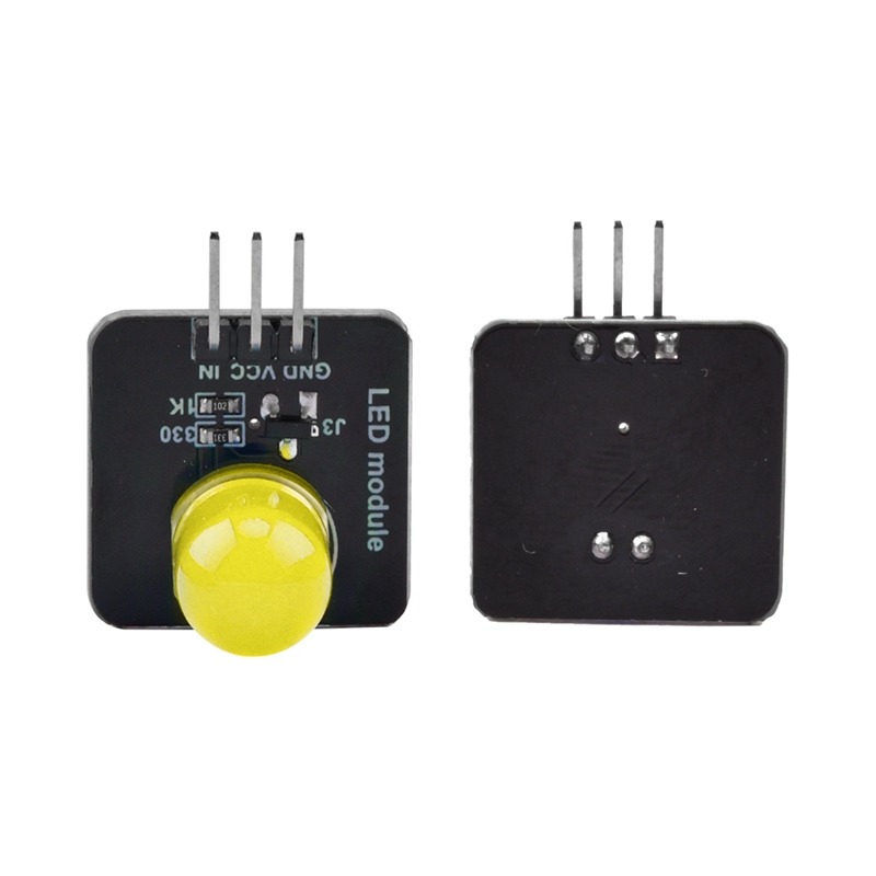 LED燈傳感器發光二極管指示燈10mm電子發光模塊3.3-5V紅白黃綠藍-細節圖3