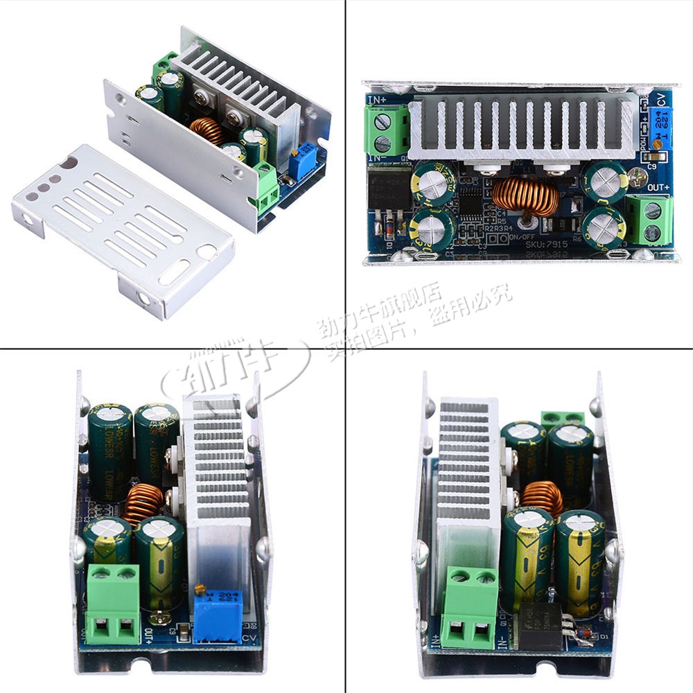 DC-DC直流可調降壓模塊15A 200W大功率8-60V轉3V5V9V12V15V24V-細節圖4