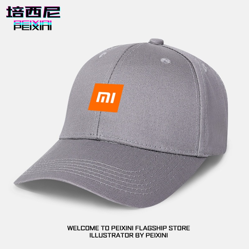 小米授權服務工裝工作服專賣店手機員工定製帽子棒球帽潮男鴨舌帽-細節圖4