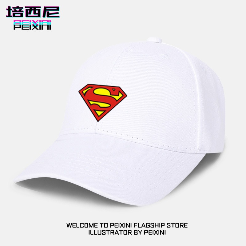 DC超人蝙蝠俠閃電俠神奇女俠標志卡通電影周邊正義聯盟棒球帽鴨舌-細節圖4