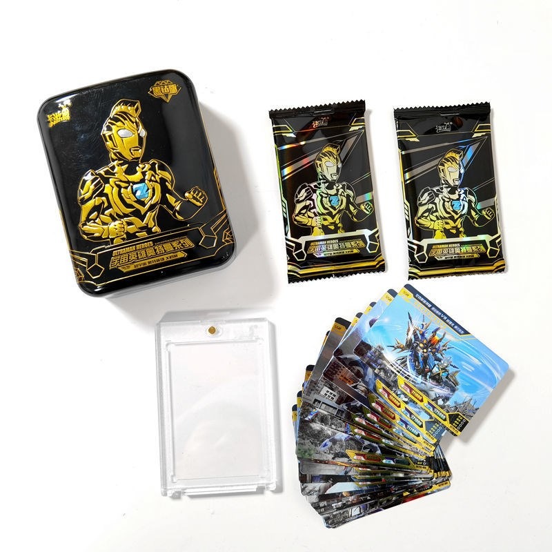 正版卡遊奧特曼黑鉆版的卡片卡包收藏冊收集冊宇宙英雄奧特曼系列-細節圖8