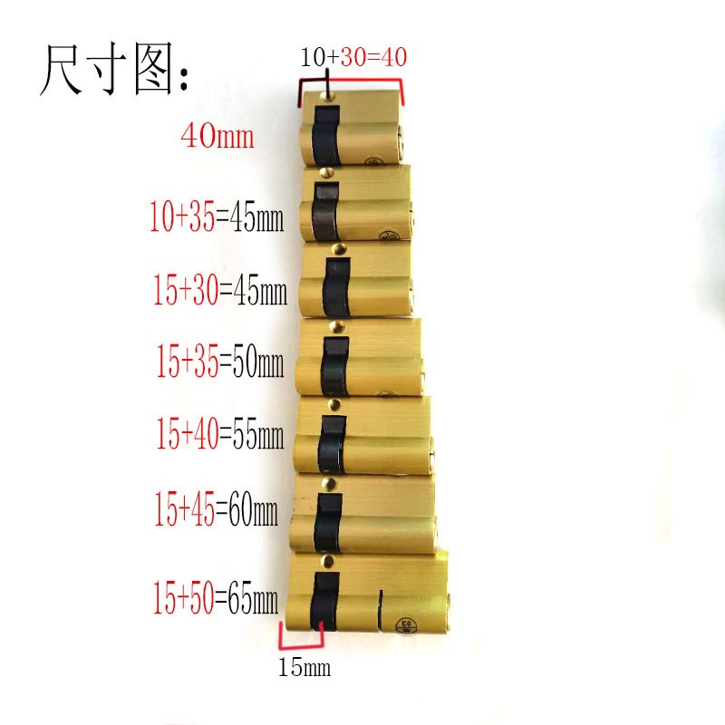 指紋單開鎖芯防盜門半截智能電子鎖頭C級葉片密碼鎖芯-細節圖2