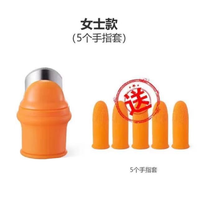 摘菜掐菜辣椒拇指刀摘菜神器採摘菜摘花椒指套豆指甲農用豆角-細節圖6