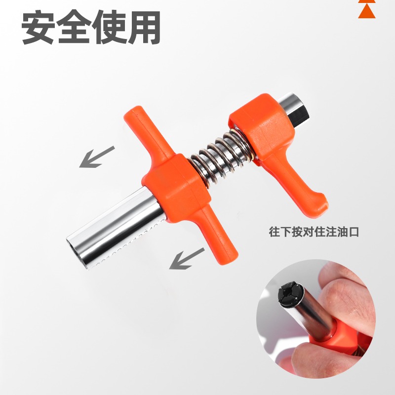 鎖鉗式高壓黃油嘴扣式黃油槍嘴自鎖手動黃油槍頭新款式高壓注油嘴-細節圖4