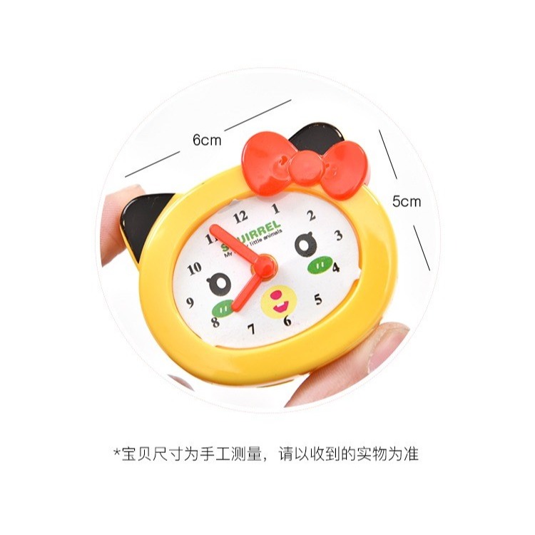 可愛卷筆刀小學生削鉛筆轉筆刀迷你創意鬧鐘雙孔削筆器學生用文具-細節圖8