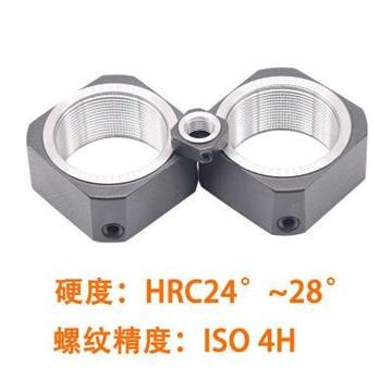2021rwn方型鎖緊螺母 精密鎖定方形主軸螺帽 m12/14/16/18/27x101-細節圖3
