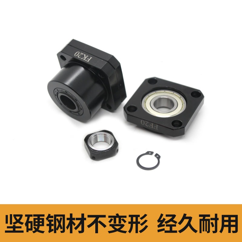圓型牙腹精密鎖緊螺母絲桿機牀防t松鎖定螺帽14/16/18/27x1.0*1.5-細節圖3
