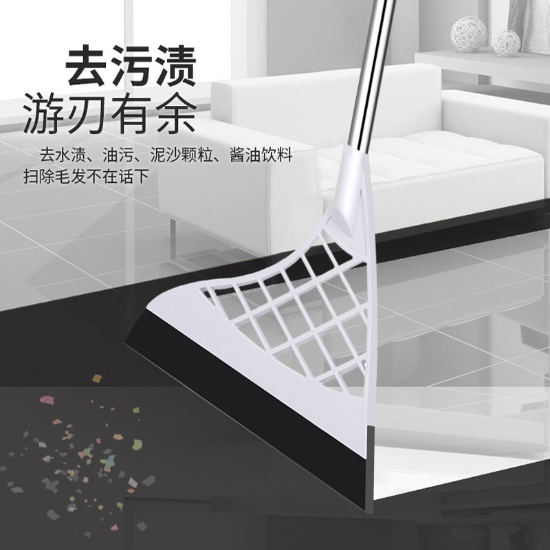 魔術掃把家用掃地掃帚刮地板面刮水器衛生間浴室不粘頭發掃水笤帚-細節圖2