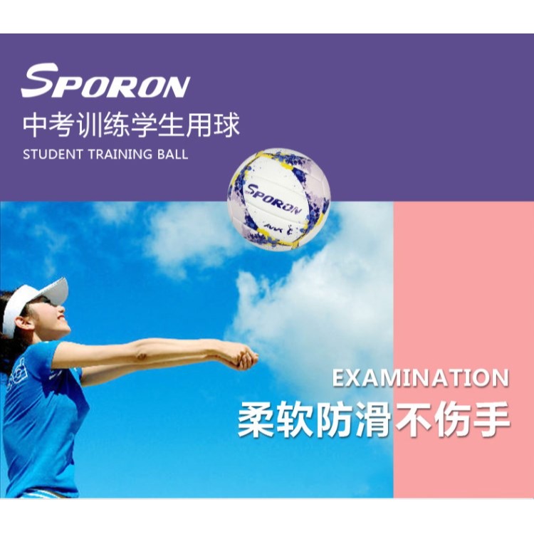 排球中考學生專用球 兒童排球少年學生訓練初學者正品軟式女排-細節圖9