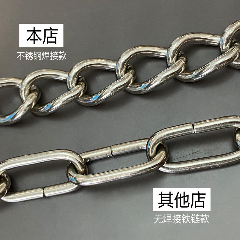 防盜鏈門鏈304不銹鋼安全鏈酒店賓館反鎖鏈門扣門栓防盜扣-細節圖4