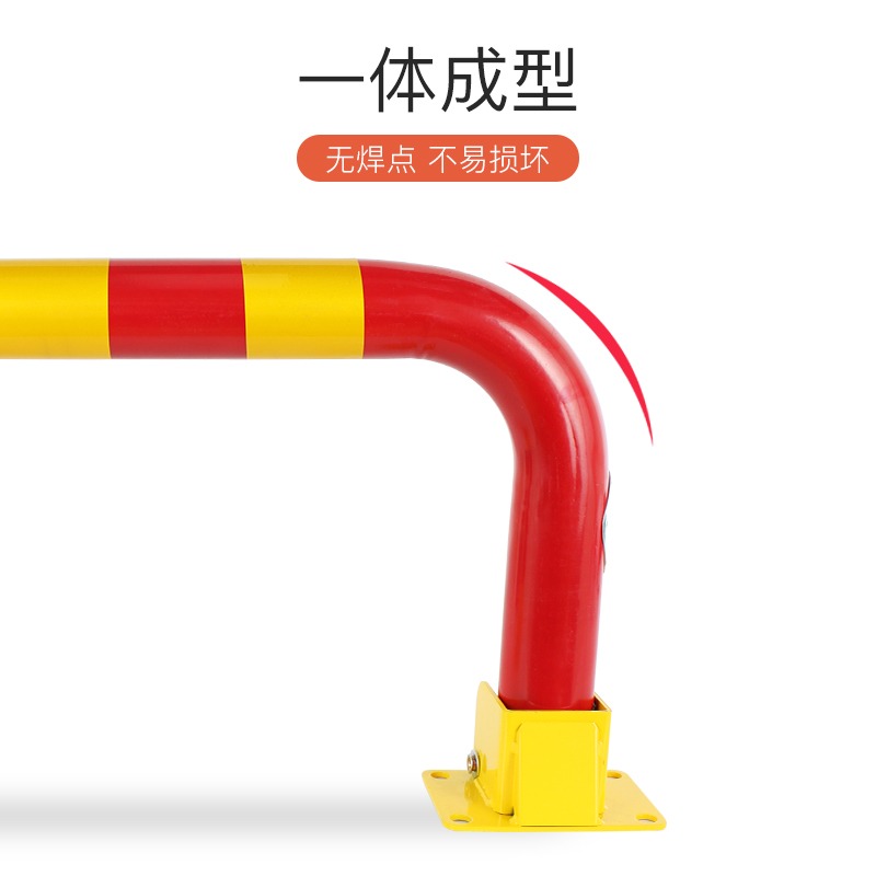地鎖車位鎖加厚防撞免打孔車庫車位專用防佔用神器防撬鋼材龍門鎖-細節圖4