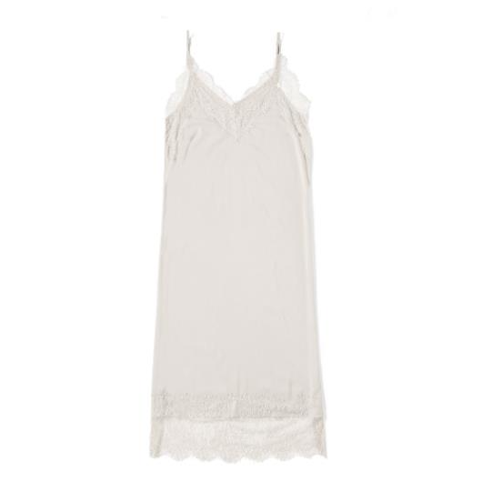 《夏夜茶花》三色蕾絲打底吊帶睡裙夏家居服睡衣連衣裙-細節圖2