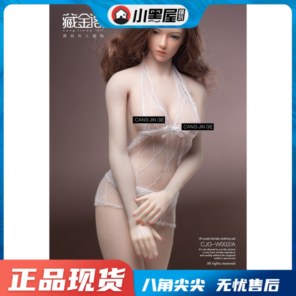 現貨 1/6兵人偶衣服  性感蕾絲鏤空 連衣裙 禮服 PHICEN UD JO LD-細節圖4
