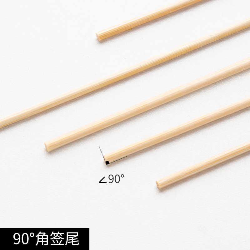 燒烤竹簽羊肉串烤肉熱狗串串香一次性竹簽子燒烤用品配件90根裝-細節圖4