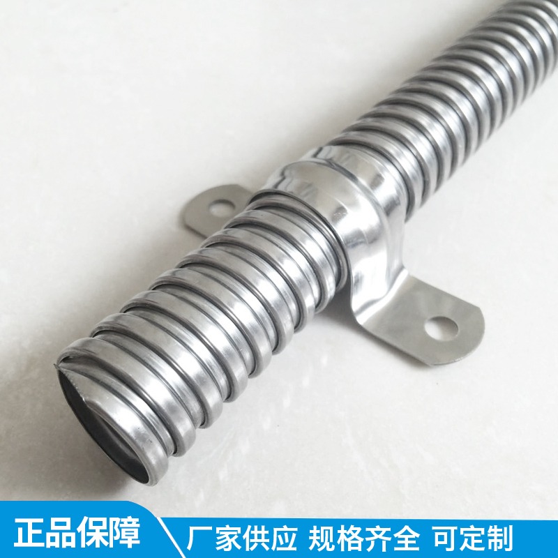 耐壓防護?64不銹鋼金屬軟管/護線軟管/穿線管不銹鋼蛇皮管佳敏-細節圖3