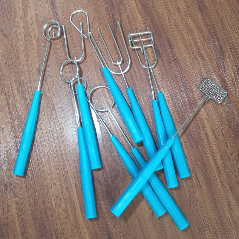 烘焙工具巧克力專用叉子裝飾插具不銹鋼巧克力浸叉10件套裝家用-細節圖4