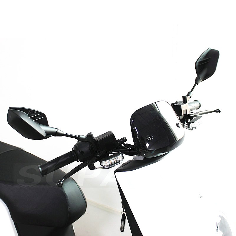 電動車小牛後視鏡 U+/N1S/U1c九號C80E125/B80電摩通用鯊魚反光鏡-細節圖4