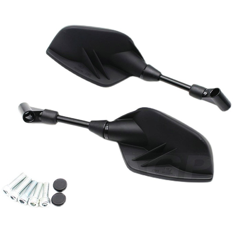 電動車小牛後視鏡 U+/N1S/U1c九號C80E125/B80電摩通用鯊魚反光鏡-細節圖5
