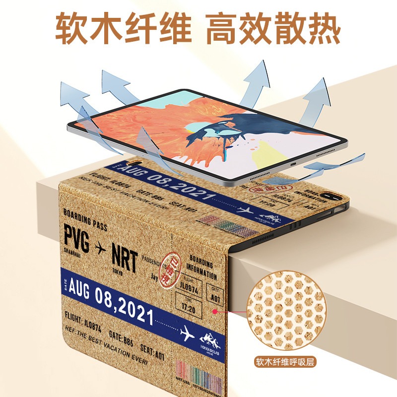 ipad保護套ipad9保護殼2021版新款創意ipadPro蘋果平板mini6/4/5硬11寸2020第九代2018原-細節圖3