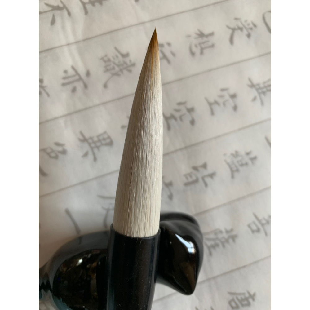 5號狼羊書畫大行楷善蓮湖毛筆兼毫出鋒5釐褚遂良雁塔聖教序陰符經-細節圖3