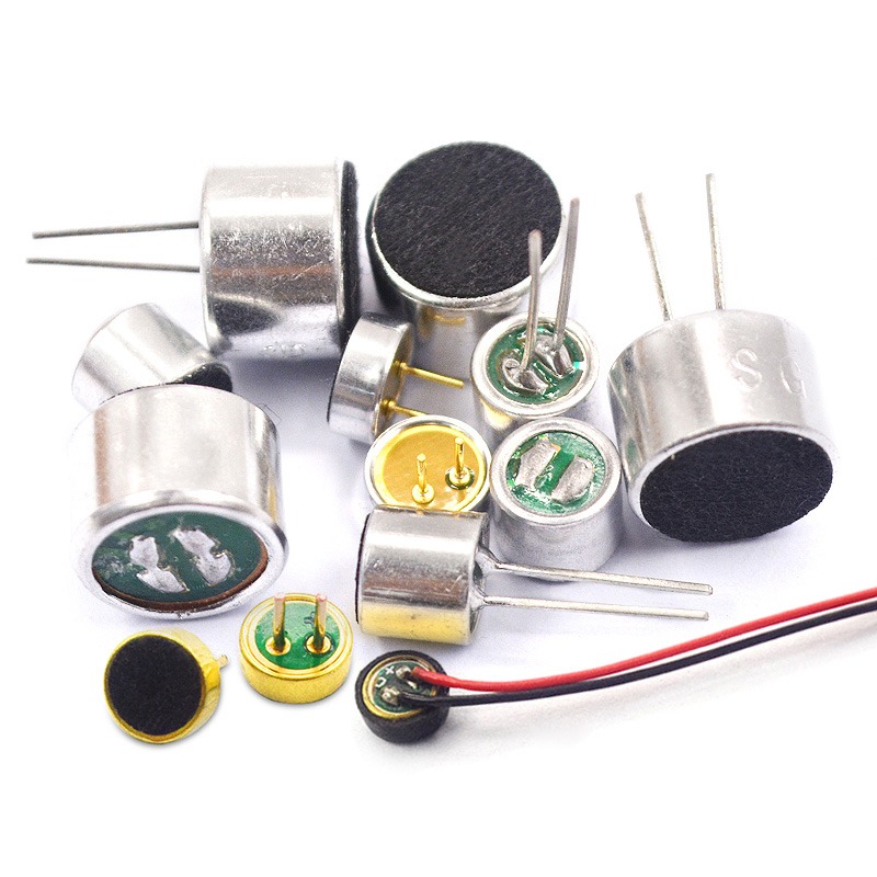 咪頭6*5mm 7*9 6*2.2電容式駐極體話筒52DB拾音器帶引腳無傳聲器-細節圖2
