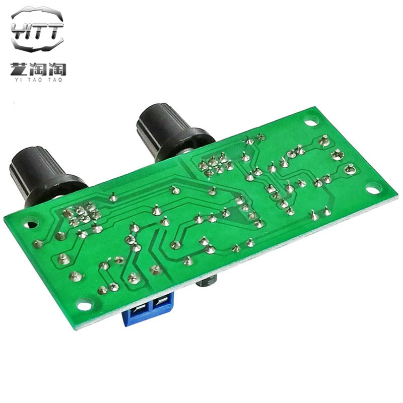 單電源10-24V超重低音炮前級板 前置成品板 低通濾波板前級音調板-細節圖4
