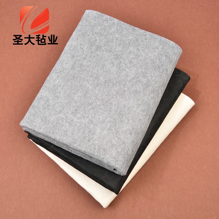 書畫毛氈墊國畫專用毛毯毛筆書法桌布加厚黑白灰大毛氈純羊毛毛氈-細節圖4