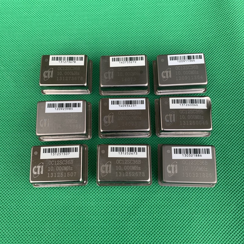 二手拆機 CTI OC12SC36B 10.000MHZ  12V 方波 恆溫晶振-細節圖3