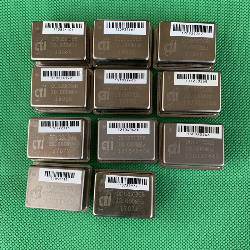 二手拆機 CTI OC12SC36B 10.000MHZ  12V 方波 恆溫晶振-細節圖4