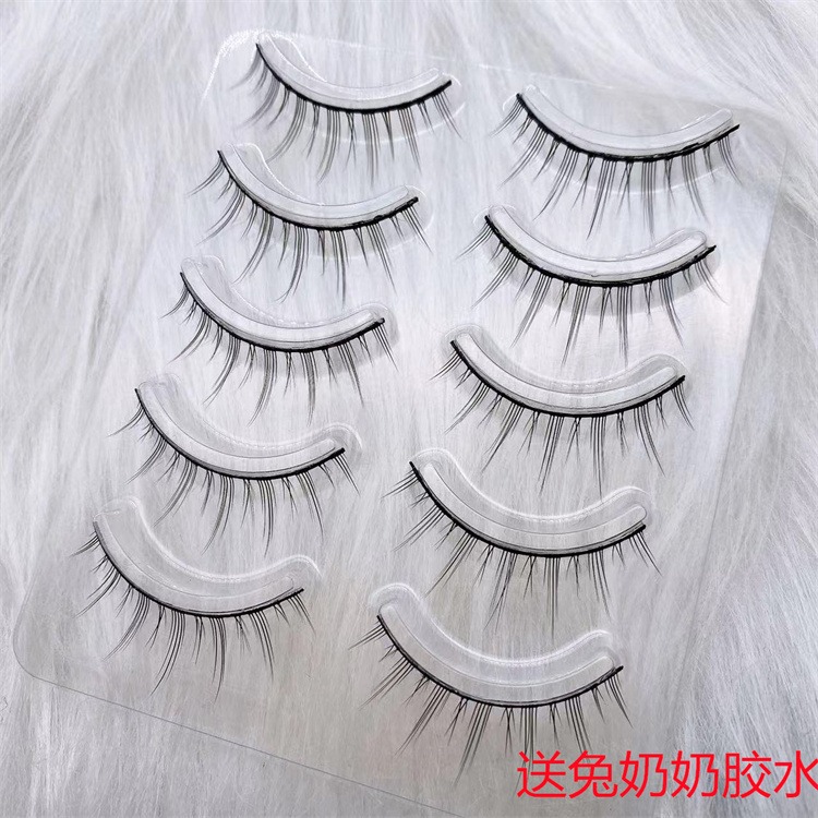 漫畫芭比眼假睫毛女小惡魔自然仿真仙子毛單簇網紅分段式嫁接M02-細節圖3