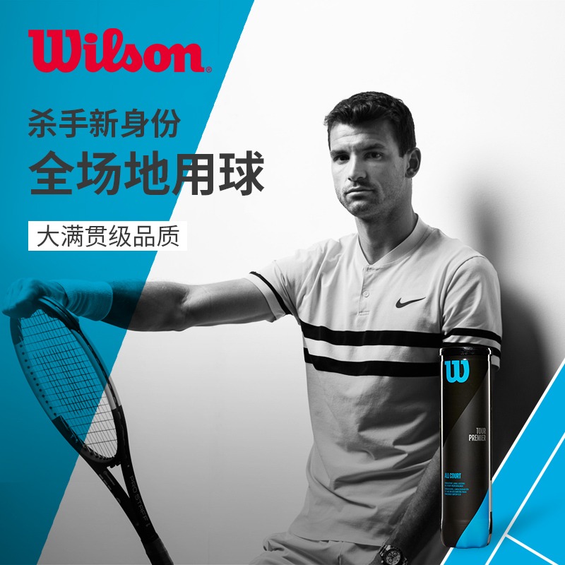 威爾勝Wilson Tour Premier 比賽級網球全場地10940M-細節圖2
