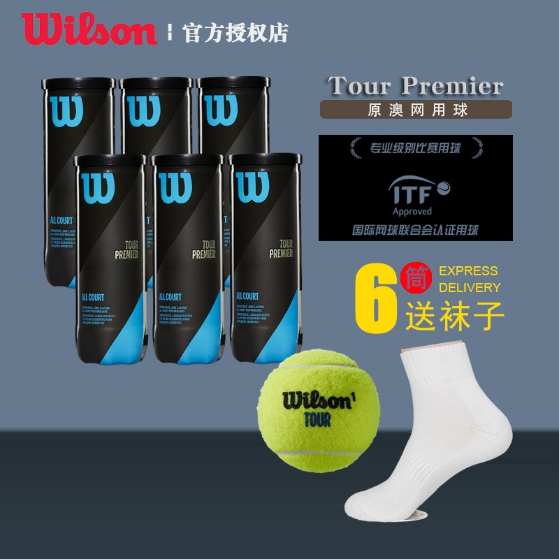 威爾勝Wilson Tour Premier 比賽級網球全場地10940M-細節圖3