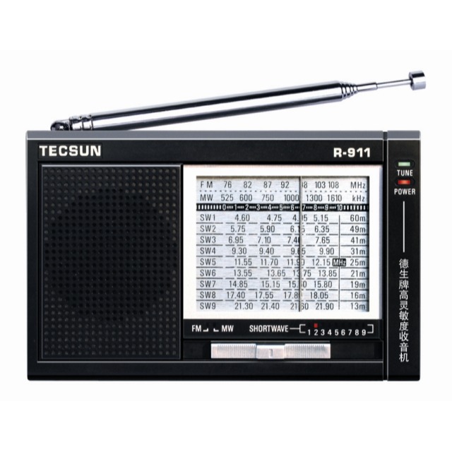 Tecsun/德生 R-911 袖珍式便攜全波段指針收音機老人原廠R911-細節圖2
