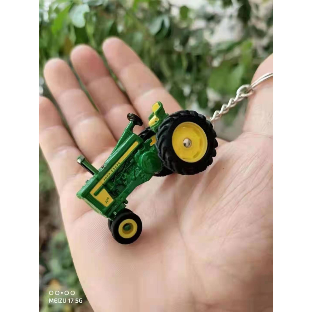 John Deere 720  迪爾合金拖拉機農用車模型可愛鑰匙扣 ERTL 1:64-細節圖4