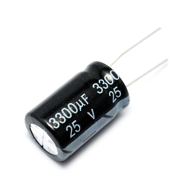 Risym 優質 電解電容25V/3300uF 16*25MM 直插 優質鋁電解電-細節圖2