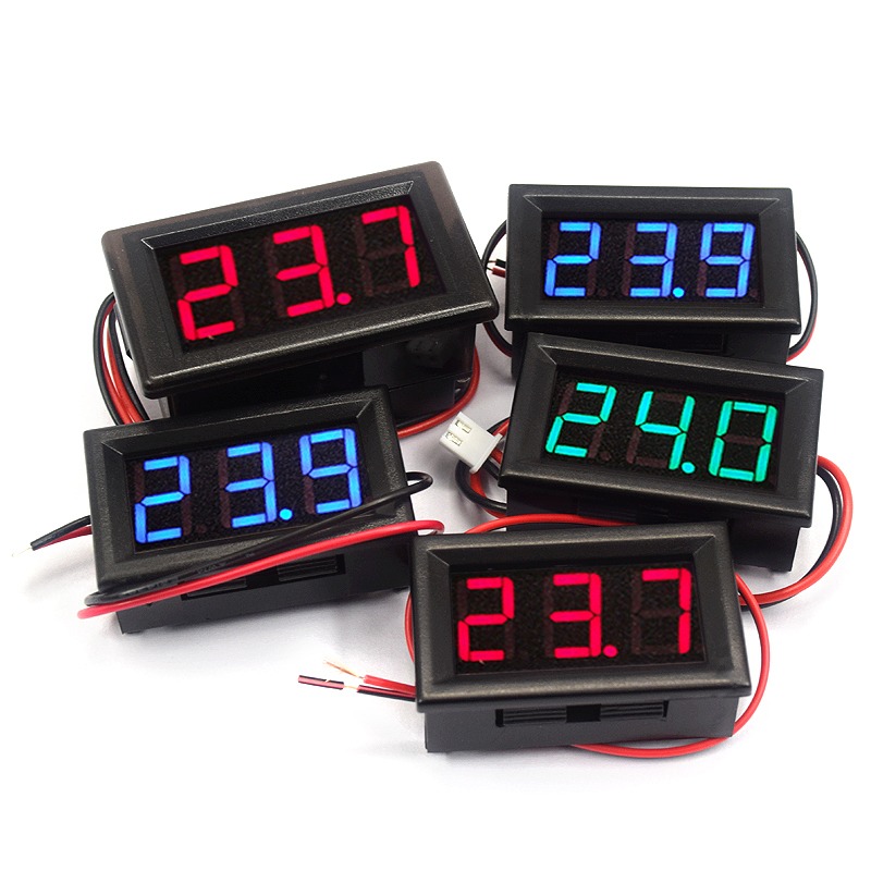 兩二線電壓表DC4.5V-120V直流數顯表數字電壓表頭指示顯示數碼管-細節圖2