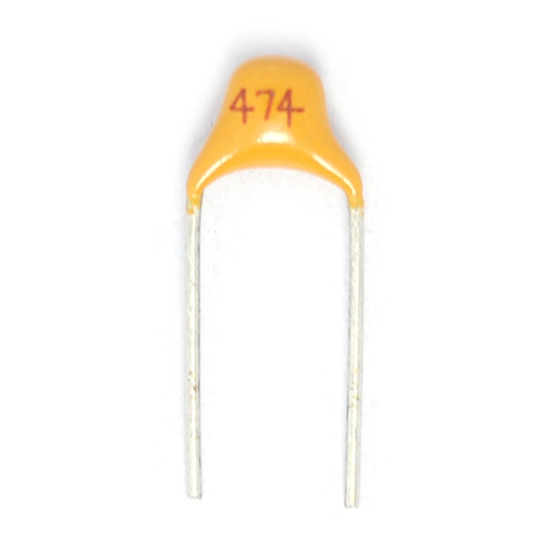 Risym獨石電容器470NF 0.47UF ±20% 腳距5.08MM 474M/50V 50個-細節圖2