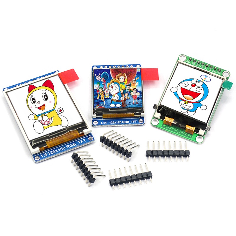 1.44寸TFT全綵屏 SPI串口顯示模塊 STM32F103C8T6開發板配套彩屏-細節圖2