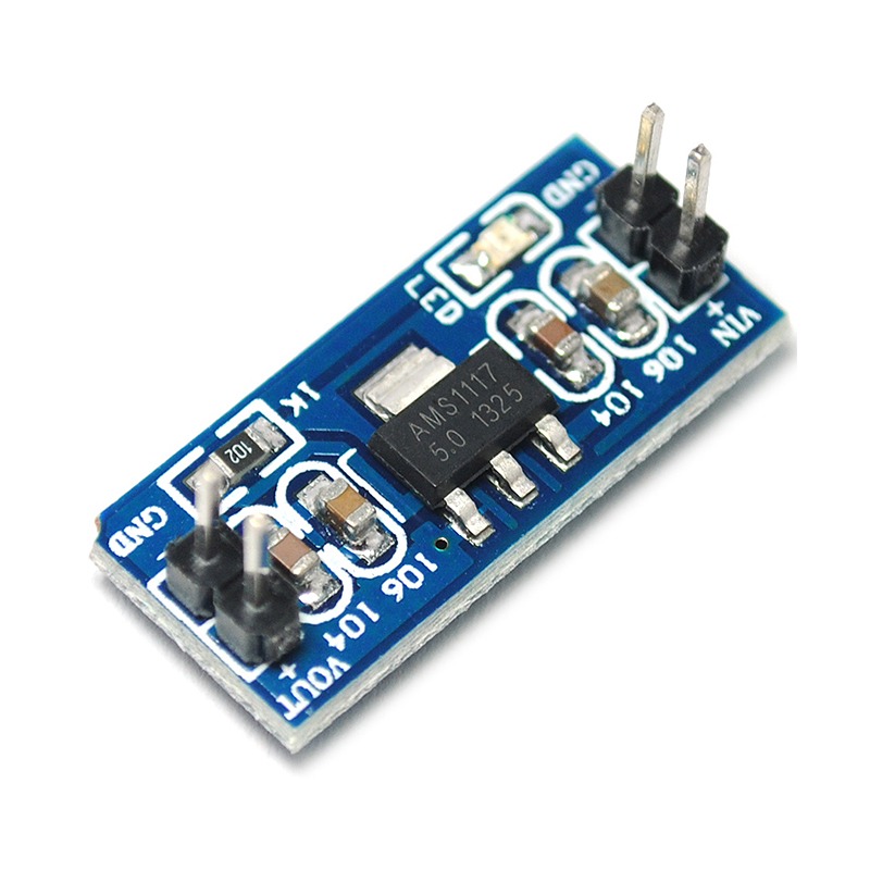 Risym AMS1117-5.0降壓電源模塊 單片機 5.0V穩壓模塊 5V電源板-細節圖2