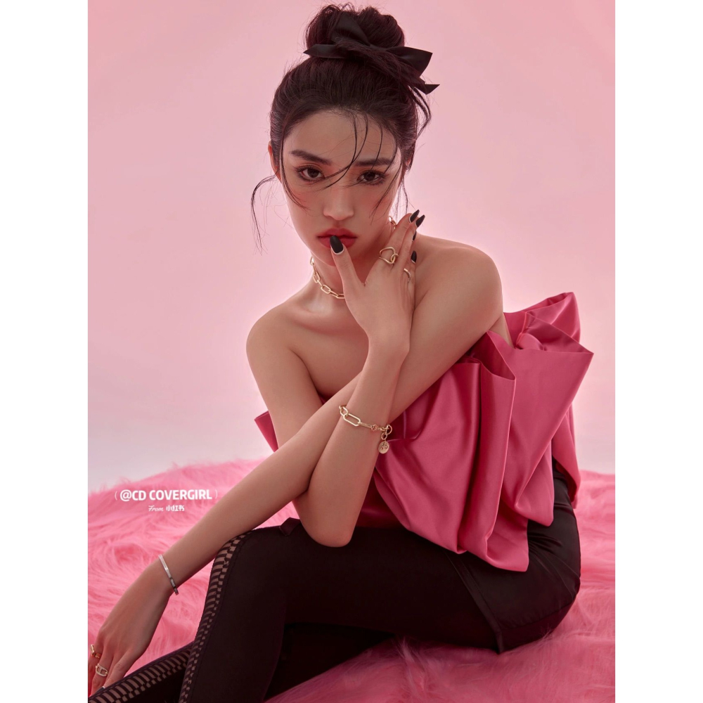 影樓新款寫真主題服裝復古港風畫報風時尚個性私房藝術照攝影服飾-細節圖4