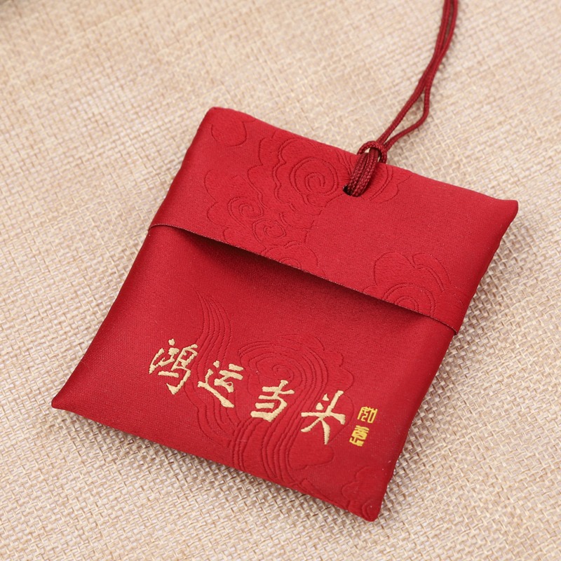 端午節刺繡福字空包艾草防蚊防疫放流感材料香囊中國風漢服掛飾-細節圖3