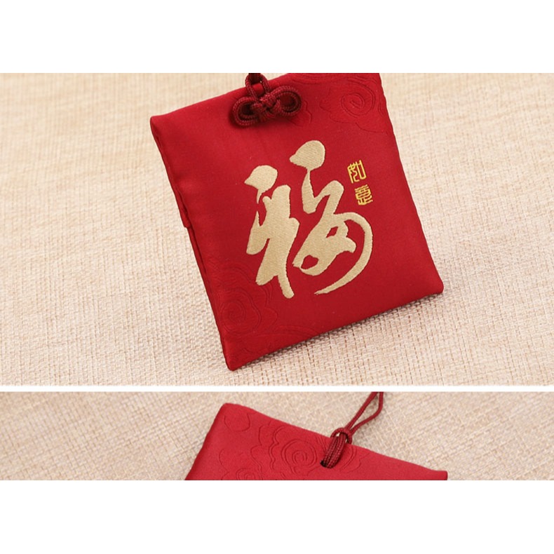 端午節刺繡福字空包艾草防蚊防疫放流感材料香囊中國風漢服掛飾-細節圖9