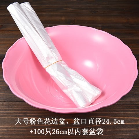 一次性袋子透明袋美容院套盆袋 洗臉盆套臉盆袋子美容工具塑料袋-細節圖10