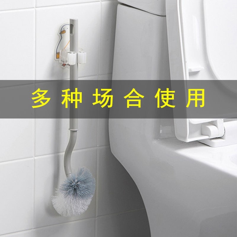 強力承重拖把夾免打孔拖把夾衛生間拖把掃把馬桶刷夾子粘鉤掛鉤-細節圖4