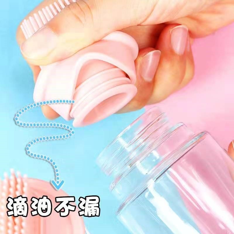 油刷子家用多功能燒烤硅膠食品級耐高溫不掉毛玻璃瓶抹油烘焙烙餅-細節圖2