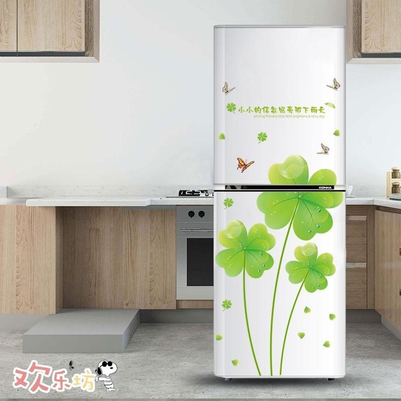 冰箱貼電視櫃櫥櫃貼畫花朵小清新北歐ins風衣櫃裝飾自粘背景貼紙-細節圖2
