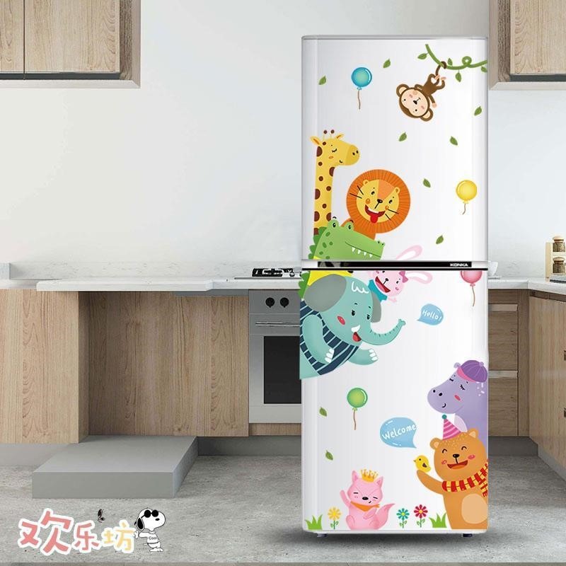 冰箱貼電視櫃櫥櫃貼畫花朵小清新北歐ins風衣櫃裝飾自粘背景貼紙-細節圖4