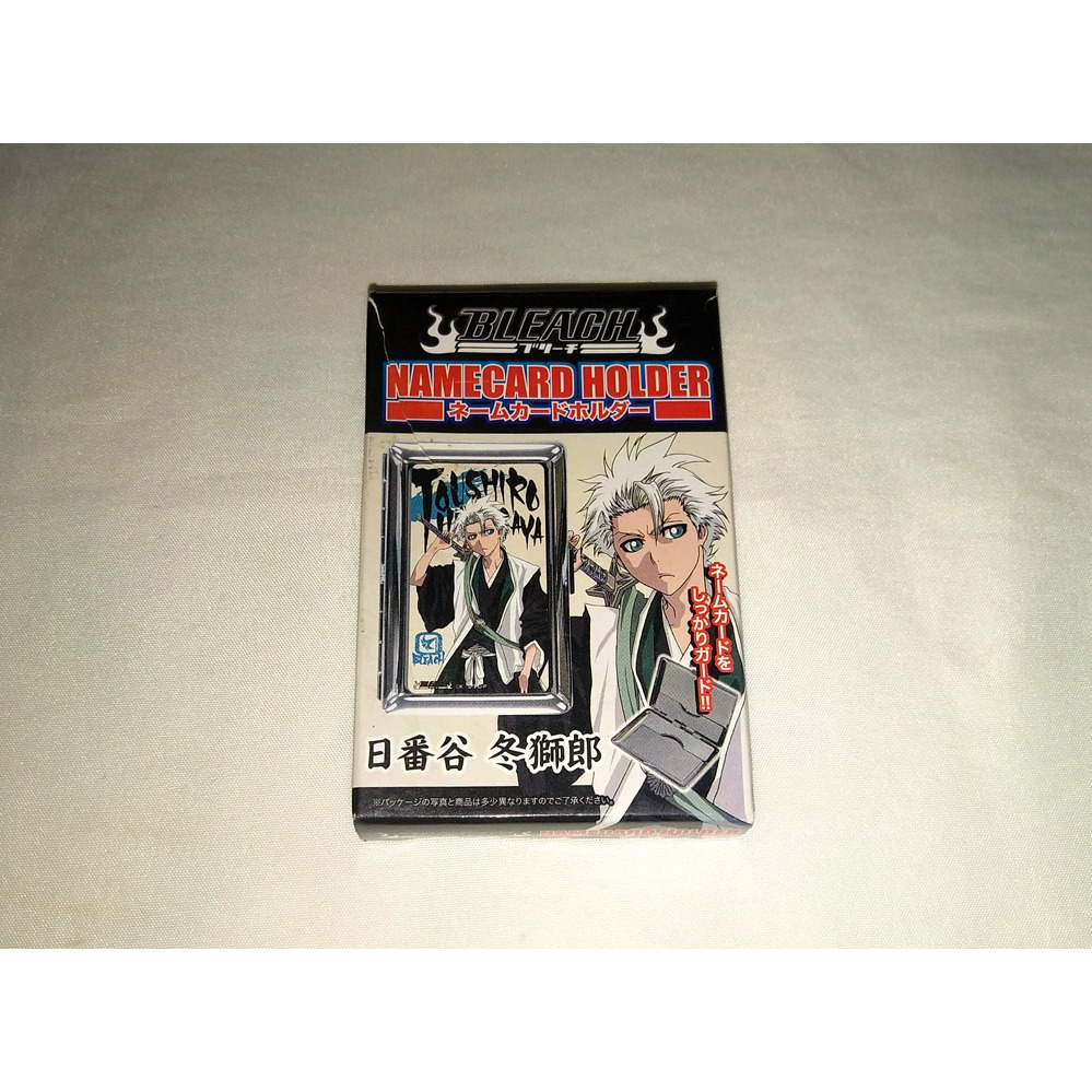 【日版原版】BLEACH 死神 正版周邊 不銹鋼名片卡夾 日番谷冬獅郎-細節圖3