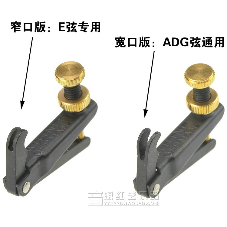 進口德國 Wittner溫特小提琴微調4/4 3/4 1/2 1/4 金帽專業微調器-細節圖4